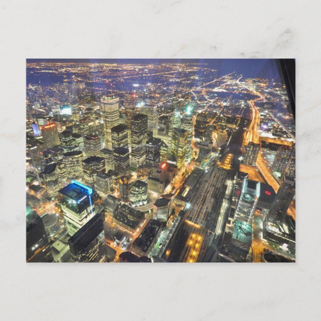 Carte postale Toronto View, Ontario, Canada (Devant)