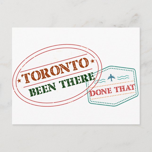 Carte Postale Toronto Y a-t-il fait cela (Devant)