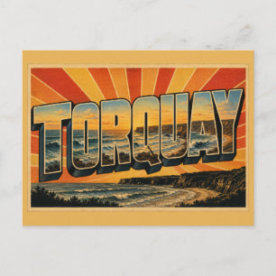 Carte Postale Torquay Victoria Australie Surf Coast Art