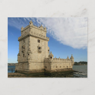 Carte postale "Torre de Belem, Lisboa"