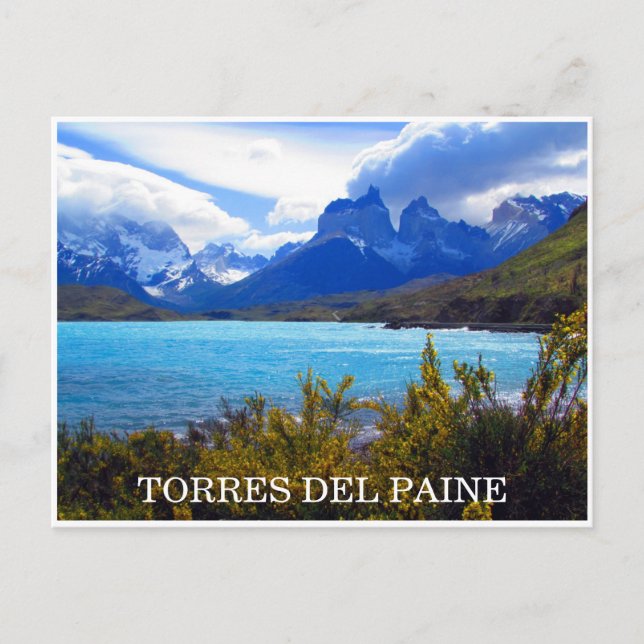 Carte Postale torres del paine chili (Devant)