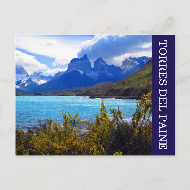 Carte Postale torres del paine cuernos (Devant)