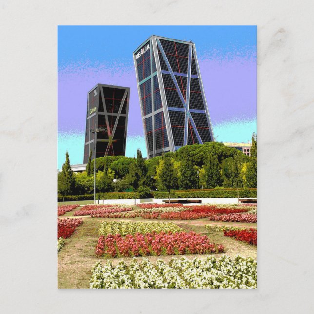 Carte Postale Torres Kio de Madrid (Devant)