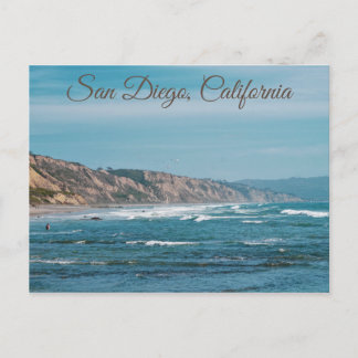 Carte Postale Torrey Pines State Beach - San Diego, Californie