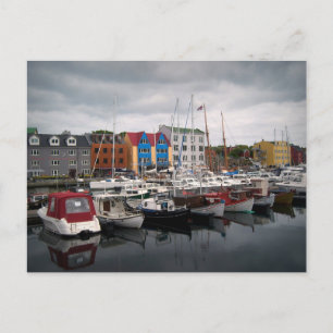 Carte Postale Tórshavn, Îles Féroé