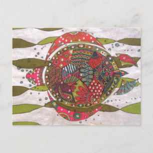 Carte Postale Tortue