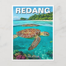 Tortue à Redang Malaysia