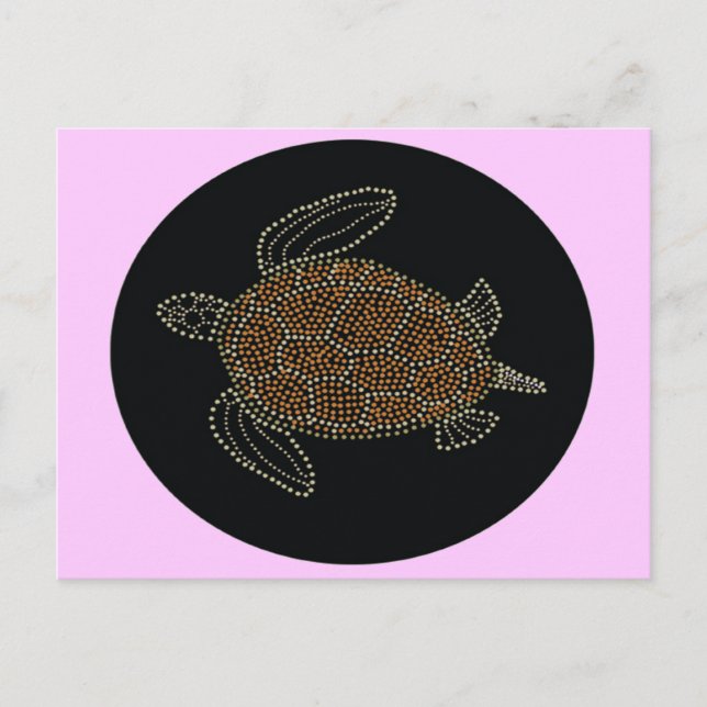 Carte Postale Tortue Hawaii (Devant)