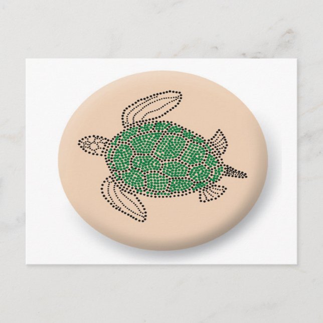 Carte Postale Tortue Hawaii de la baie de Hanauma (Devant)