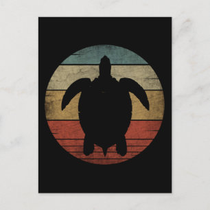 Carte Postale TORTUE vintage