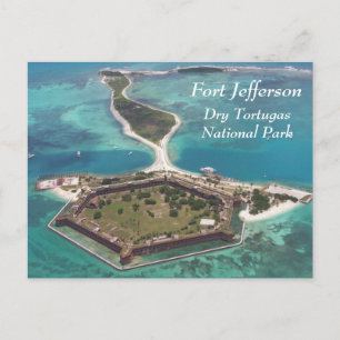 Carte Postale Tortugas sec Fort Jefferson