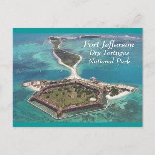 Carte Postale Tortugas sec Fort Jefferson