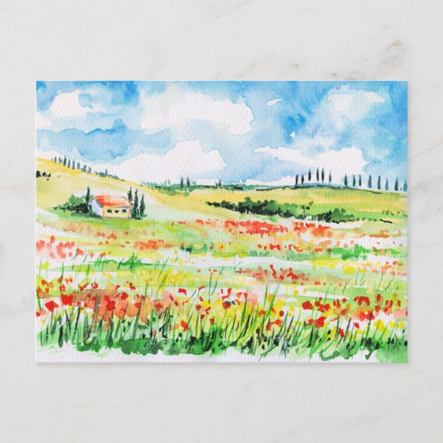 Carte Postale Toscane (Devant)