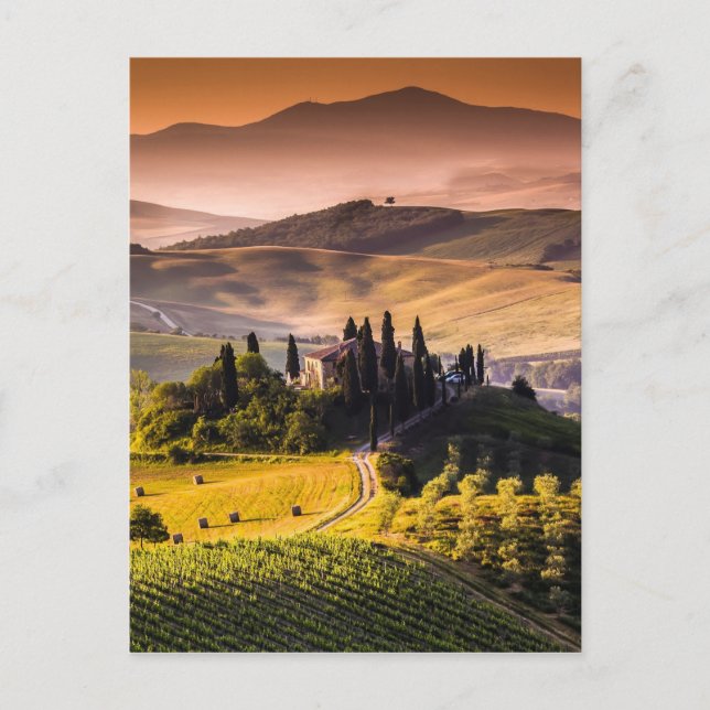 Carte Postale Toscane (Devant)