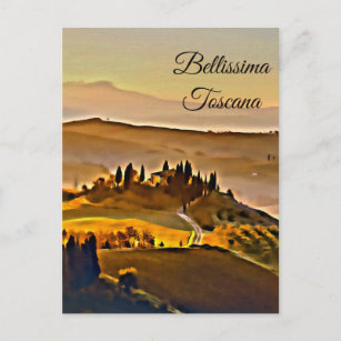 Carte Postale *~* Toscane - Bellissima Toscane Langue italienne