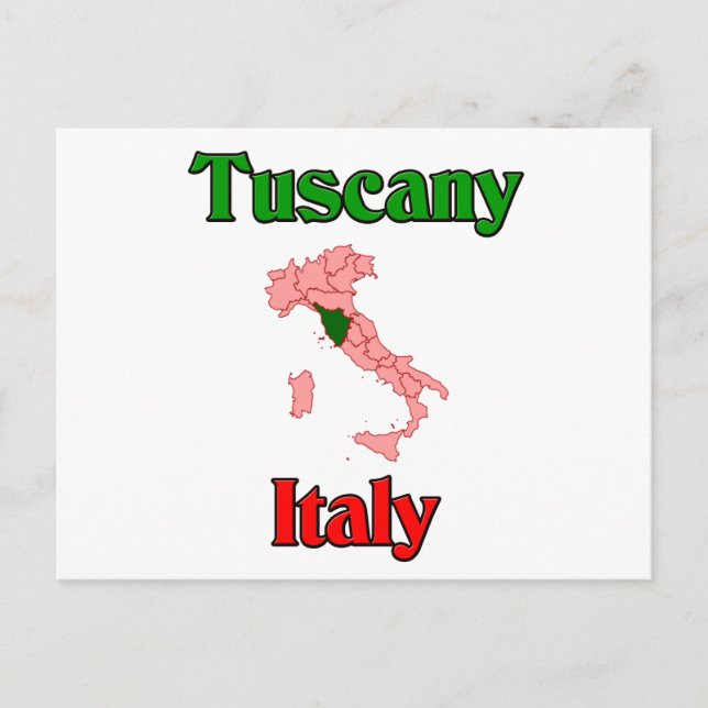 Carte Postale Toscane Italie (Devant)