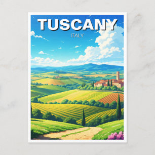 Carte Postale Toscane Italie Campagne