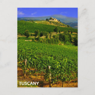 Carte Postale Toscane Italie Villa Vignoble Italien Voyage