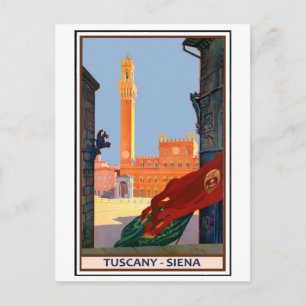 Carte Postale Toscane - Sienne