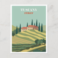 Toscane vintage Italie Villa italienne Rétro Voyag