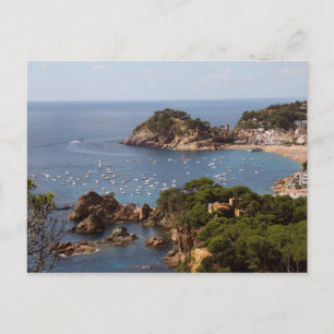 Carte Postale TOSSA DE MAR. Ville située dans la Costa Brava.