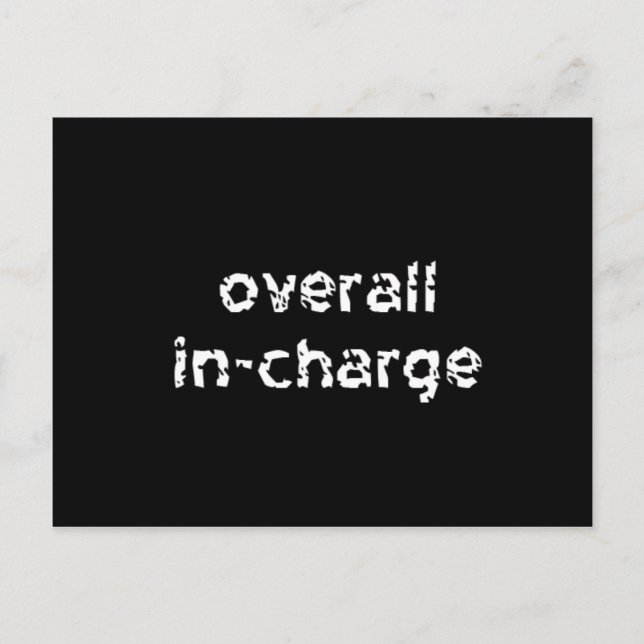 Carte Postale Total en charge (Devant)