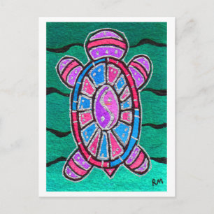 Carte Postale Totem de tortue