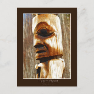 Carte Postale TOTEM SPIRIT Art Collection