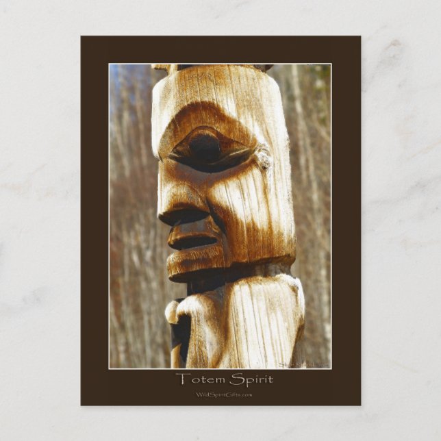 Carte Postale TOTEM SPIRIT Art Collection (Devant)
