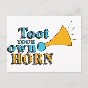 Carte Postale Toto your own Horn Art inspirationnel Horn Art