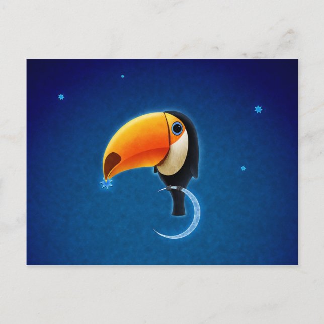 Carte Postale Toucan (Devant)