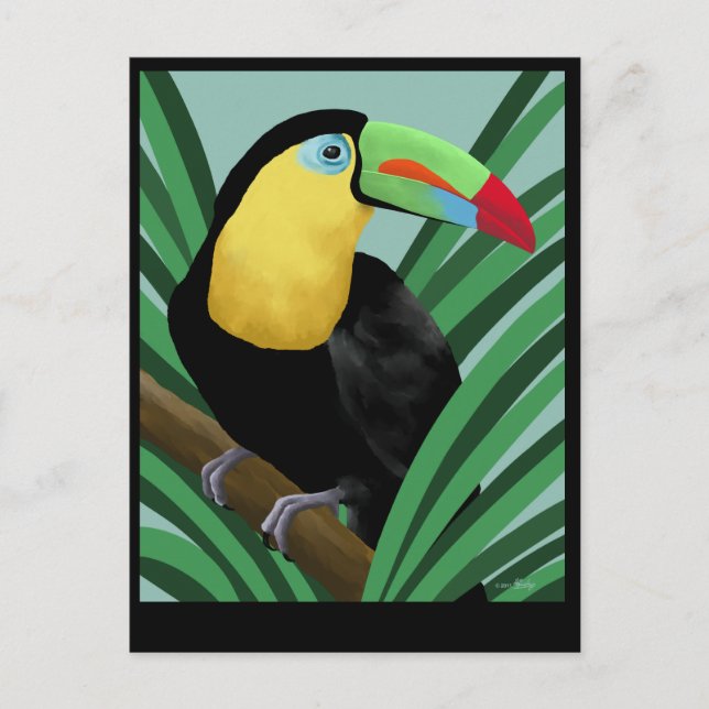 Carte postale Toucan Art (Devant)