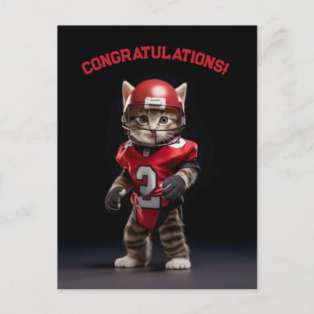 Carte Postale Touchdown Chatton (Devant)