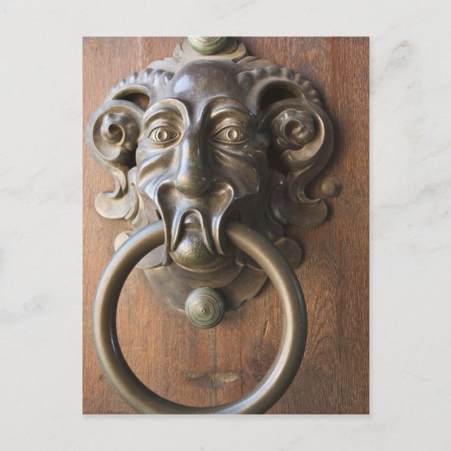 Carte Postale Toucker de porte à la Neue Residenz (Devant)