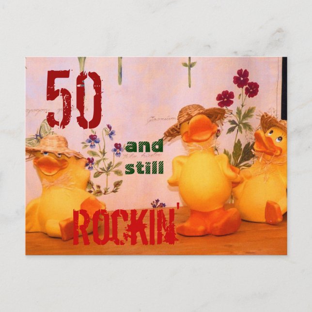 Carte Postale Toujours en train de rouler (Devant)