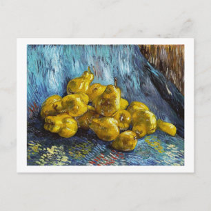 Carte Postale Toujours la vie avec des poires Van Gogh peinture