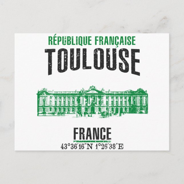 Carte Postale Toulouse (Devant)