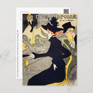 Carte Postale Toulouse-Lautrec - Divan Japonais