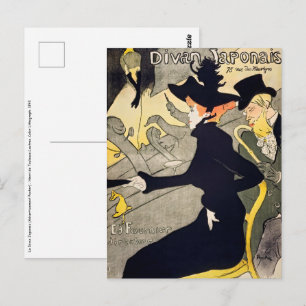 Carte Postale Toulouse-Lautrec - Divan Japonais