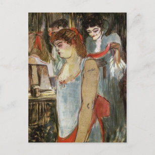 Carte Postale Toulouse-Lautrec - La Femme Tatouée