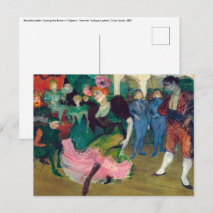 Carte Postale Toulouse-Lautrec - Marcelle Lender, Danse Bolero