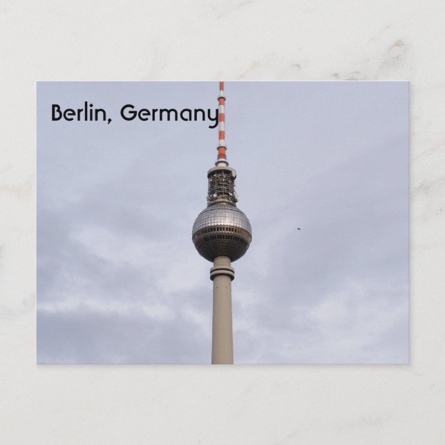 Carte Postale Tour Alexanderplatz (Devant)