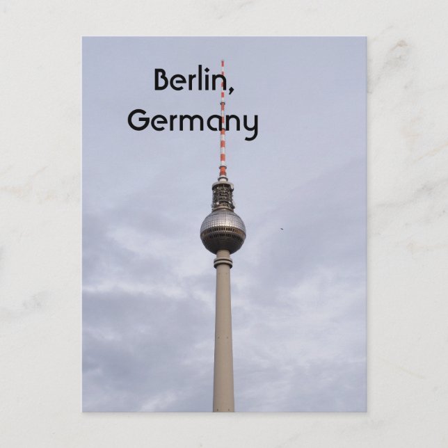 Carte Postale Tour Alexanderplatz (Devant)