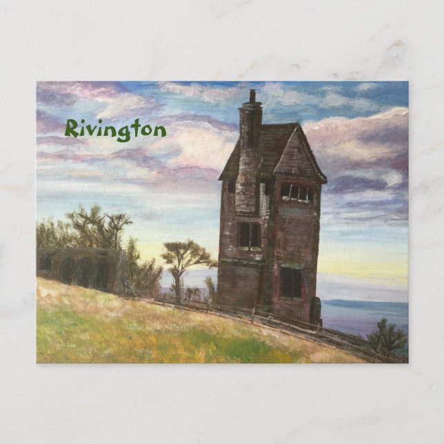 Carte Postale Tour aux pigeons de Rivington (Devant)
