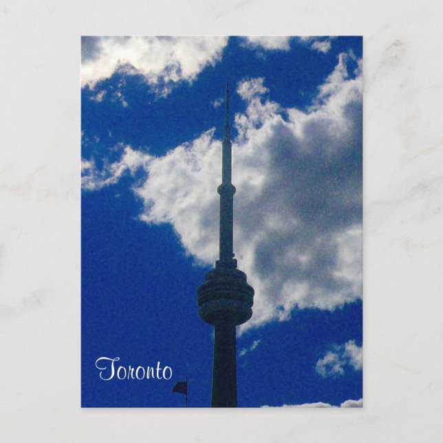 Carte Postale tour CN Canada (Devant)