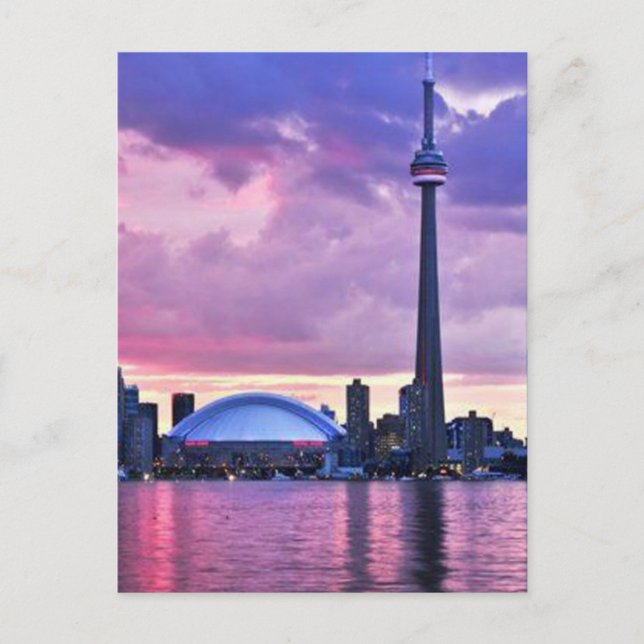 Carte Postale Tour CN : Vue de Centre Island Toronto (Devant)
