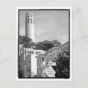 Carte postale Tour Coit
