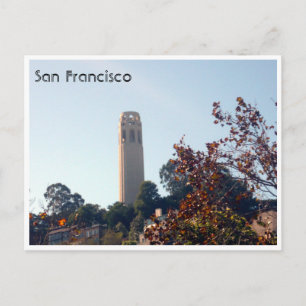 Carte Postale tour Coit