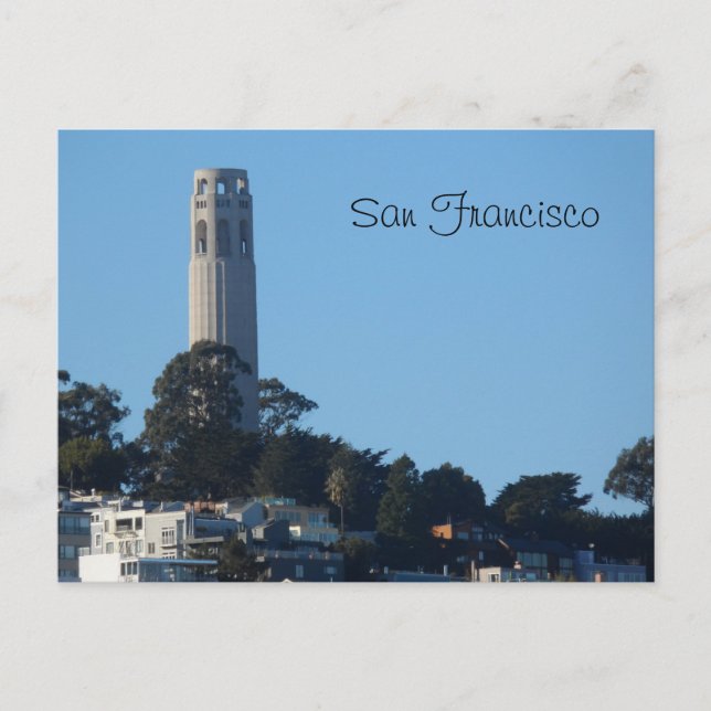 Carte Postale Tour Coit - San Francisco (Devant)