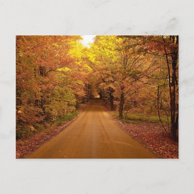 Carte postale Tour Couleur du lecteur Automne (Devant)